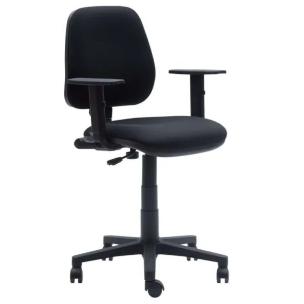 Silla Operativa Rudy Media ergonómica con respaldo medio y base reforzada en oficina moderna