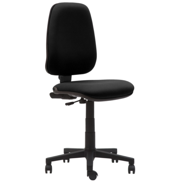 Silla Operativa Rudy Alta ergonómica con respaldo alto y base reforzada en oficina moderna