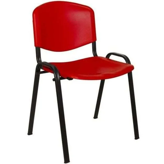 Silla apilable de polipropileno para oficina